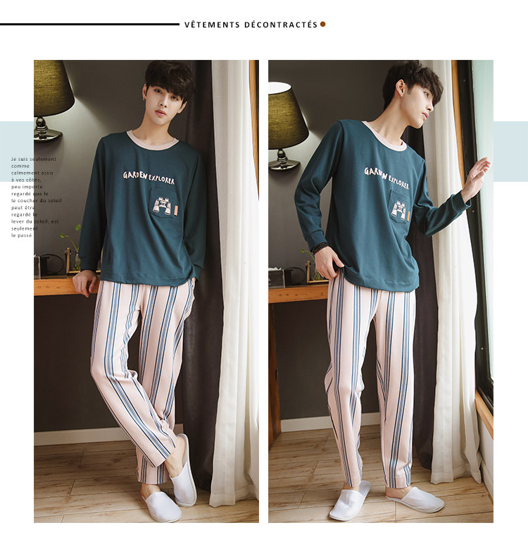 Pyjama mixte en Coton à manches longues - Ref 3004315 Image 48