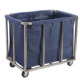 ສະແຕນເລດຂອງໂຮງແຮມຫ້ອງ linen cart bag hotel thickened silent linen cart multi-functional cleaning room cart in