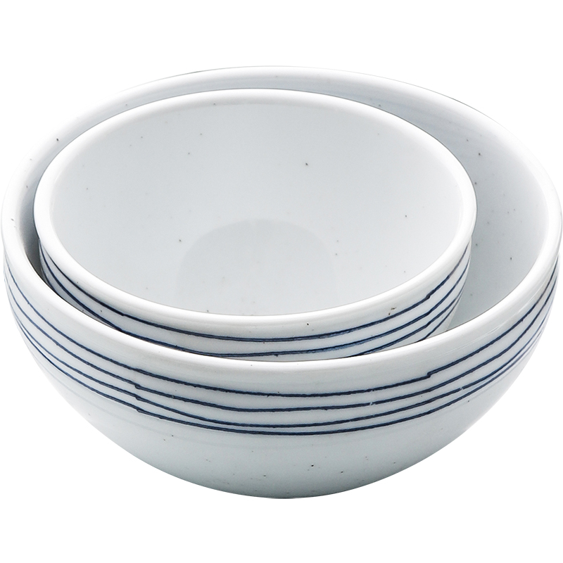 Ceramic bowl home 10 only eat noodles bowl creative combination tableware kit bowls soup bowl set bowl of large plate