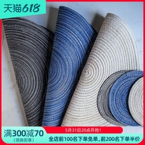 WUXIN Dining Table Cushion Eu Type Round Home Mat Kitchen Countertops Mat sashcotton Western Dining Bowls Saucer Cups Mat