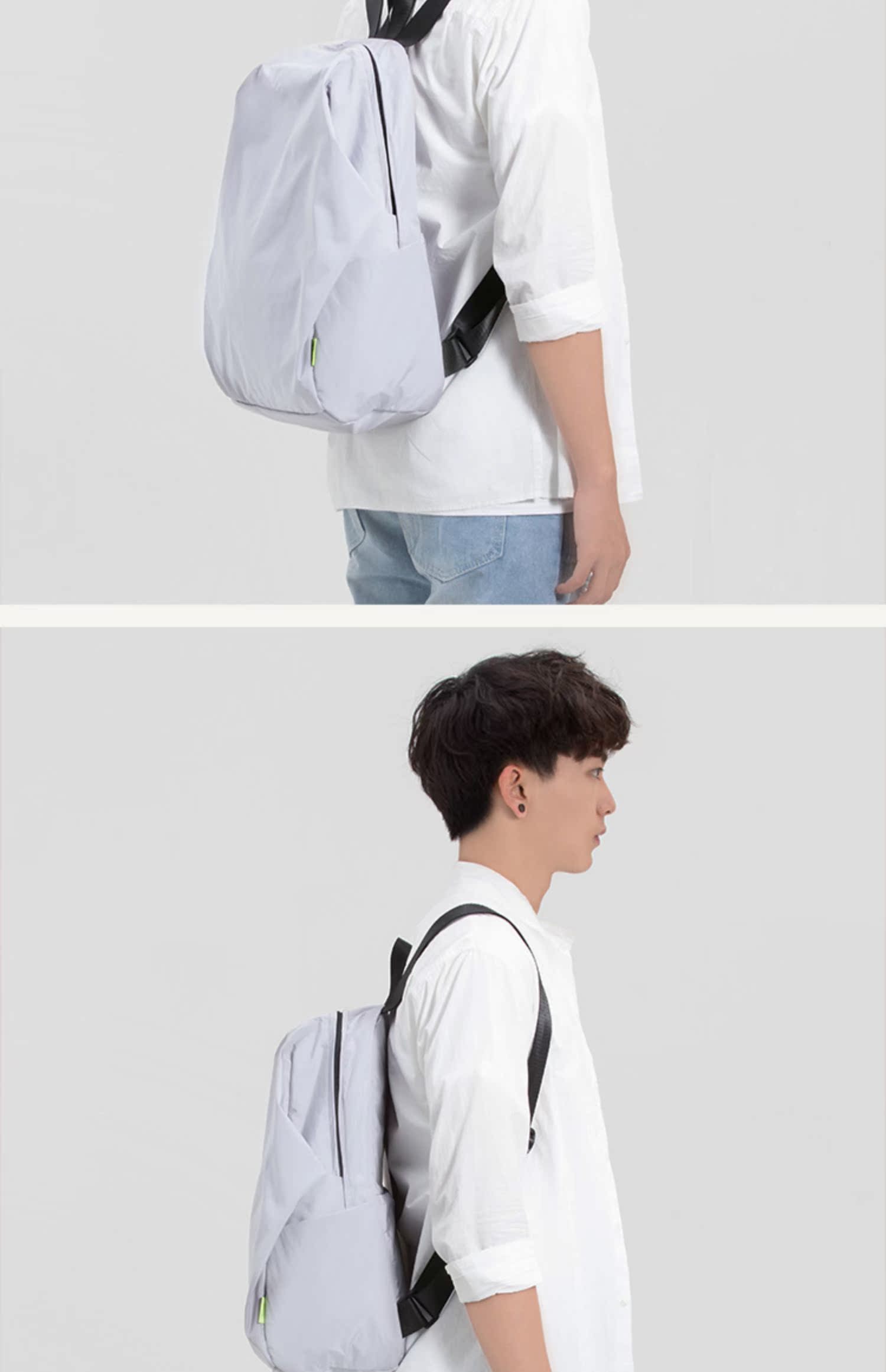 Wow 吲 polyester solid color ba lô nữ 2019 mới Hàn Quốc ba lô giản dị túi sinh viên nam xu hướng thời trang - Ba lô balo tre em