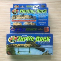 USA ZOOMED water turtle floating island floating platform uva UVB drying platform Sun back platform Mini number small floating plate is black