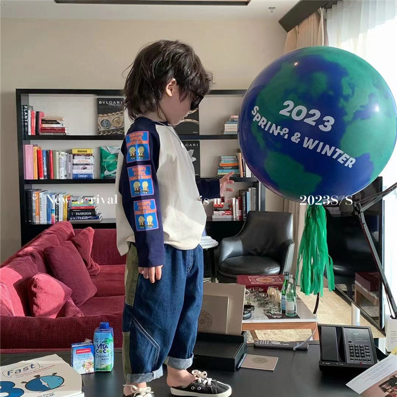 Футболка для мальчиков, осенний детский лонгслив, детское хлопковое базовое приятное телу термобелье, детская одежда OTHER / Other 