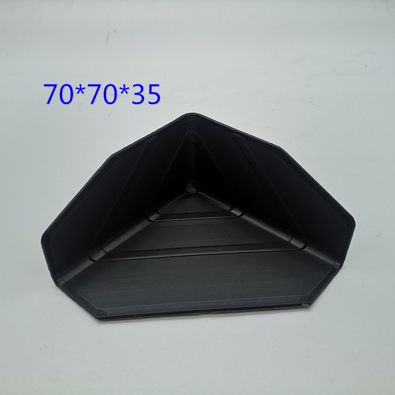 Manufacturer Direct Marketing Plastic Plastic Protective Corner Plastic Cover Corner 70 * 35 Triangle carton paper Corner wrapping paper wrap corner