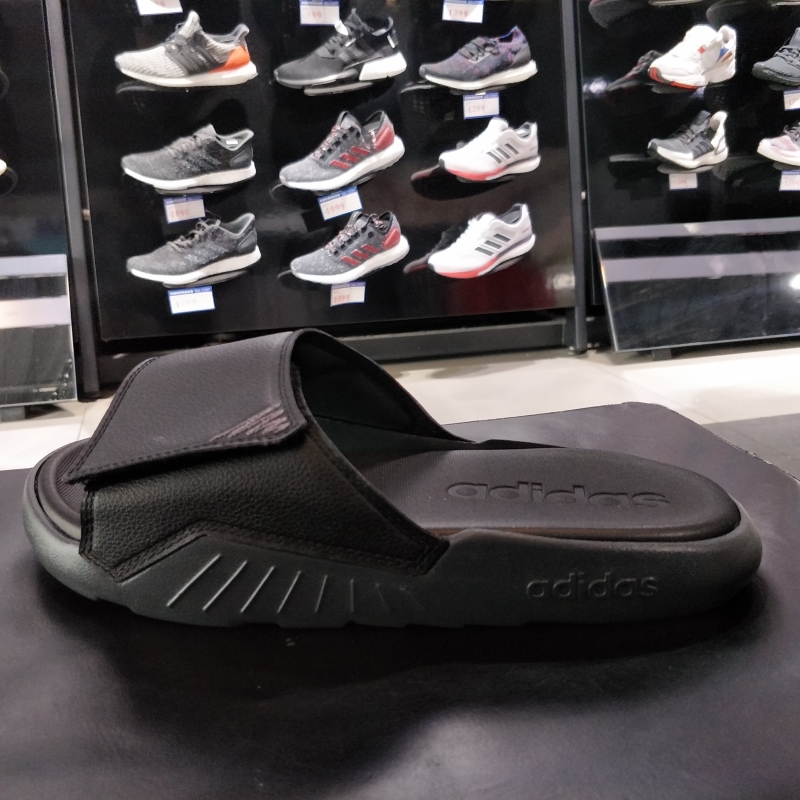 Dép Adidas nam triều 2019 hè mới Giày đi biển ngoài trời mang dép thể thao thời trang và dép F35587 - Dép thể thao dép lốp