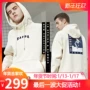 KAPPA Áo thể thao nam Kappa Áo dài tay giản dị 2018 Mới | K0852MT80D áo hoodie xanh dương