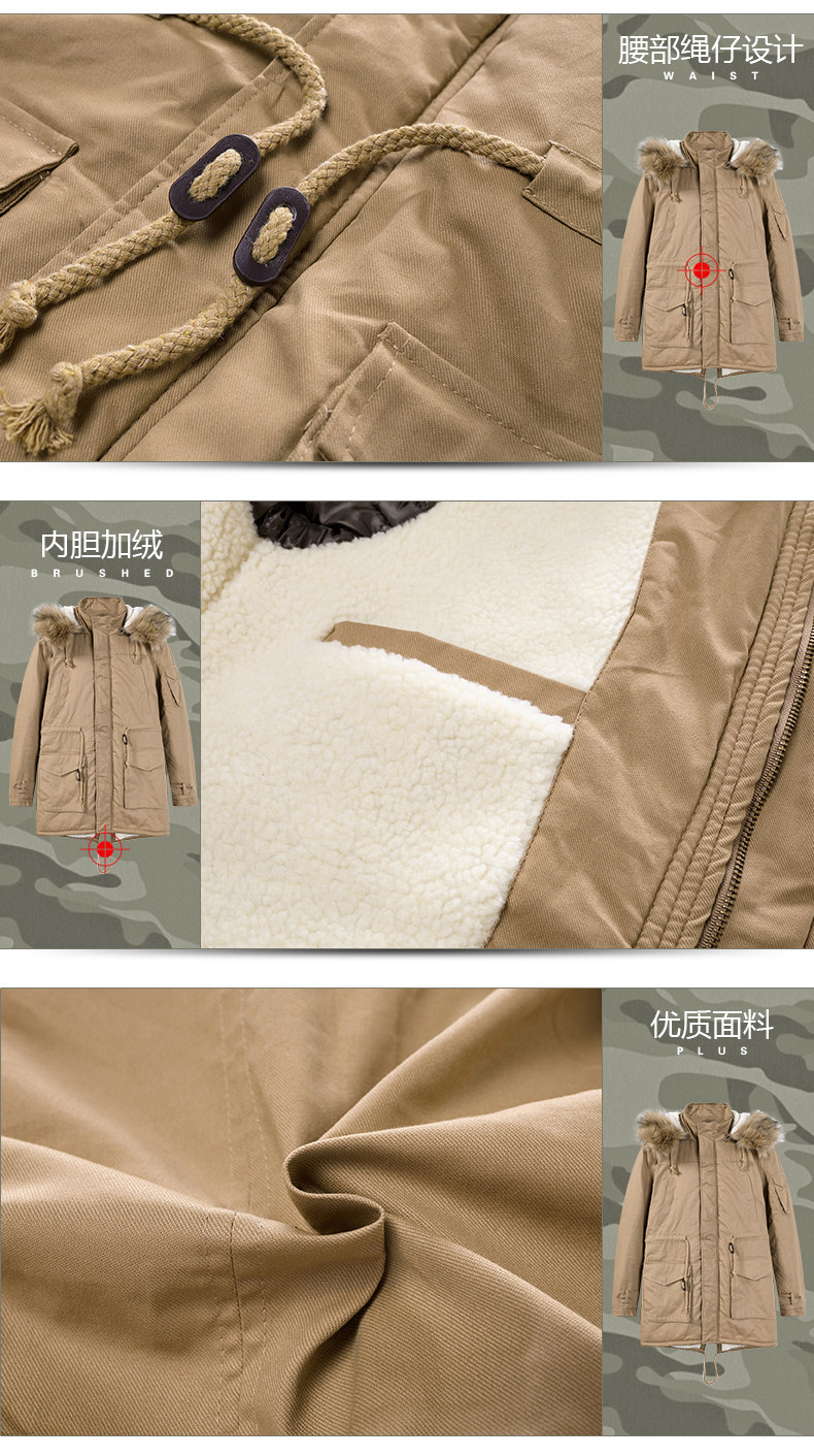 Blouson chaud pour homme en Coton - Ref 3112326 Image 34