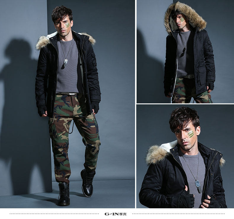 Blouson chaud pour homme en Coton - Ref 3112326 Image 28