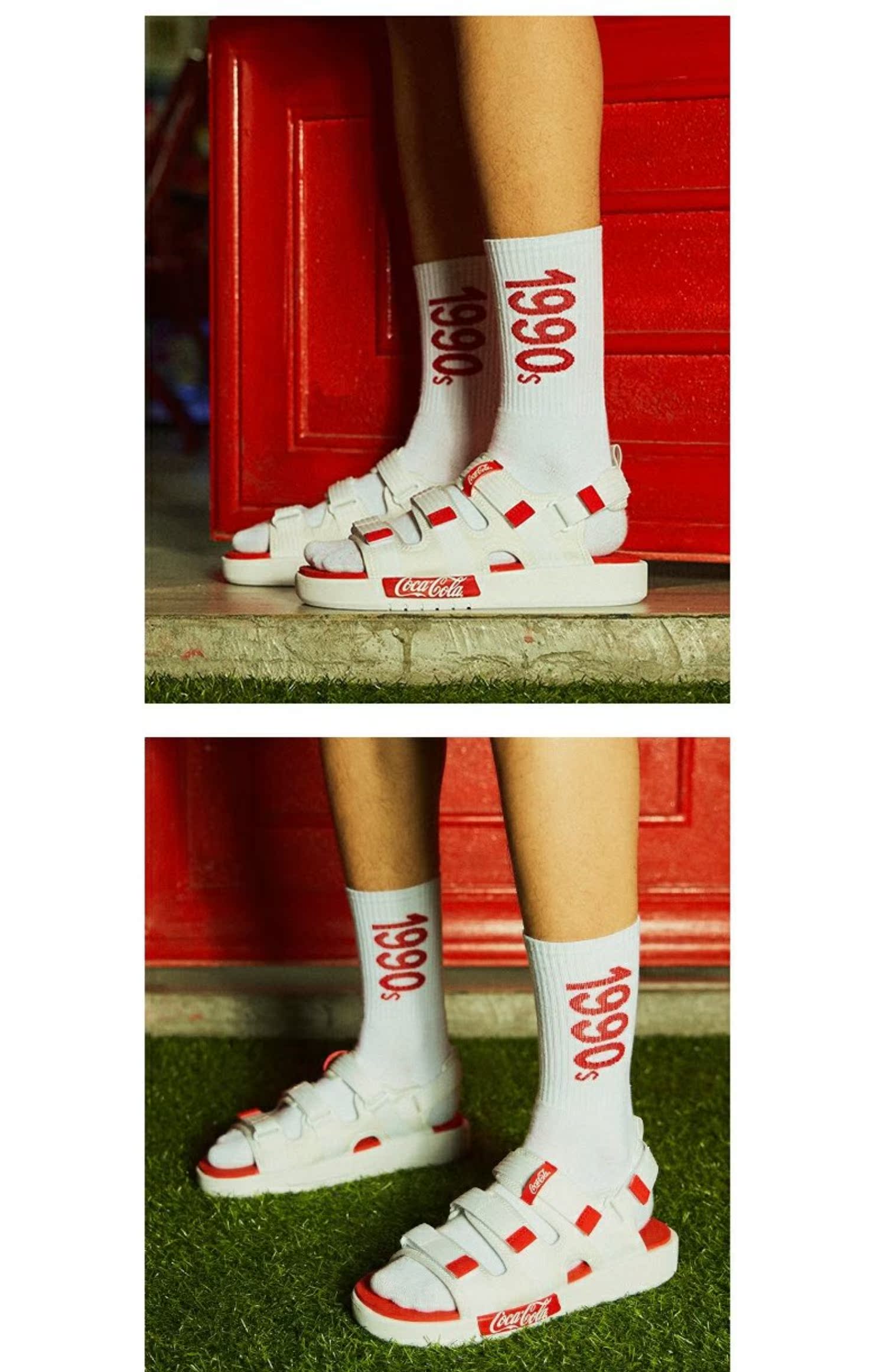 Giày Anta sandal nam 2019 hè mới trang web chính thức chính hãng Coca Cola tên chung thời trang giày đi biển - Giày thể thao / sandles dép quai hậu nam đẹp