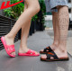 Pull back sandals men's summer indoor bathroom couple slippers women's home bath shoes slippers outer wear non-slip slippers men