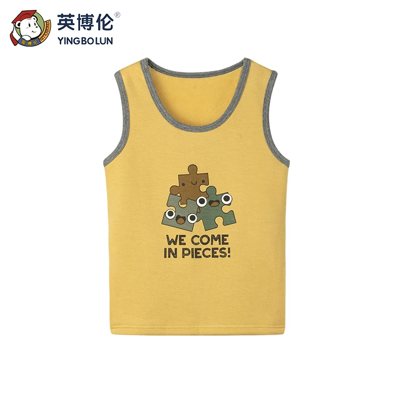 英博伦 Winter children's keep warm base vest for boys, children's clothing