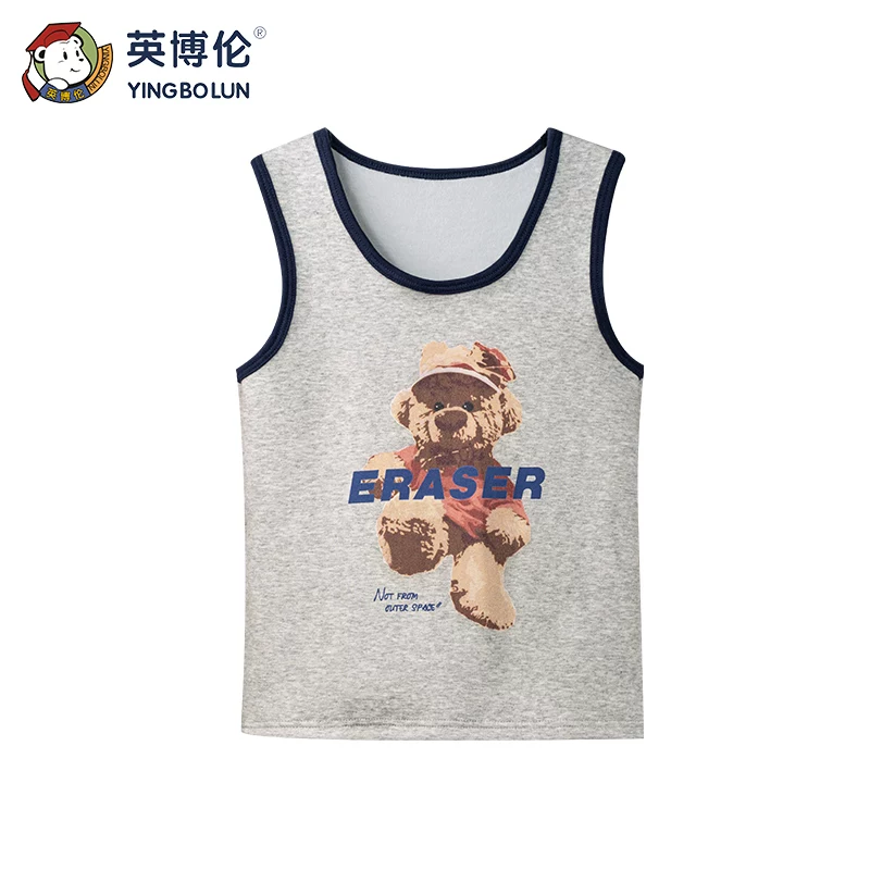 英博伦 Winter children's keep warm base vest for boys, children's clothing