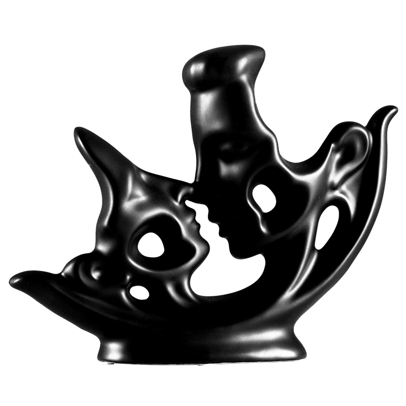 Creative Nordic home furnishing articles wine frame TV ark adornment bedroom sleeping beauty century couples ceramics furnishing articles