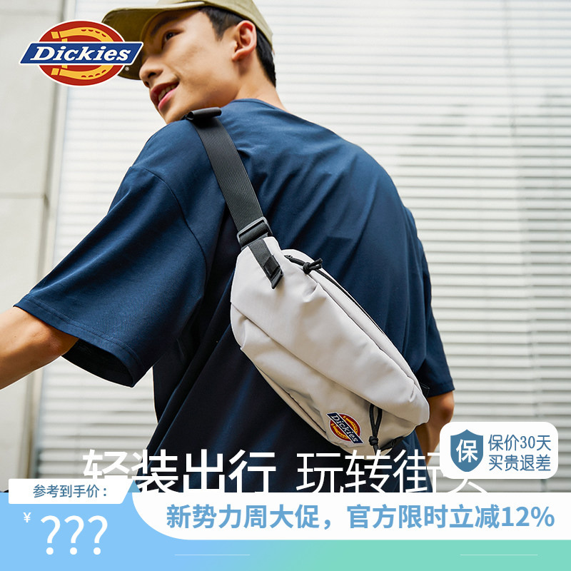 Dickies Summer Crossbody Single-Shoulder Sports Outdoor Student Commuting Functional Unisex Cycling Phone Waist Chest Small Bag Dickies Summer Crossbody Single-Shoulder Sports Outdoor Student Commuting Functional Unisex Cycling Phone Waist Chest Small Bag