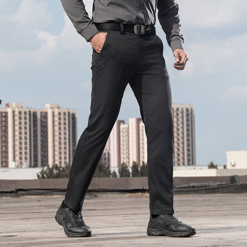 Longyi Yinzhiyunqi Tactical Straight/Slim Fit Trousers for Daily Commuting, Business Casual, Comfortable and Versatile Straight Pants Longyi Yinzhiyunqi Tactical Straight/Slim Fit Trousers for Daily Commuting, Business Casual, Comfortable and Versatile Straight Pants