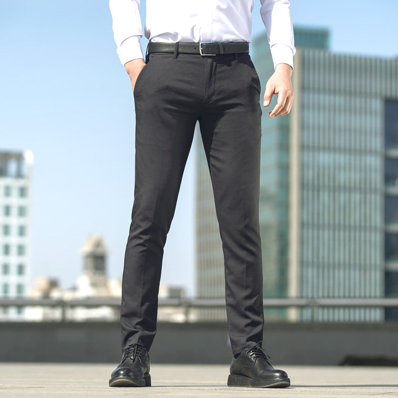 Dragon tooth dark wind tactical trousers Slim version men's wild casual trend straight trousers Summer trousers Iron blood