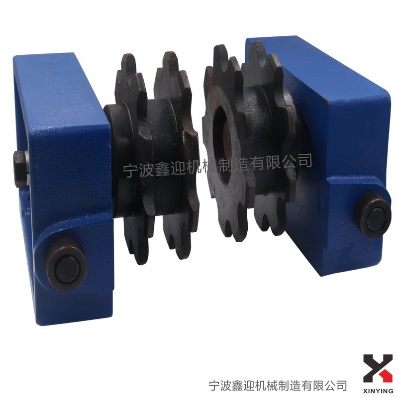 Supply of 9 teeth tensioning seat double speed chain line