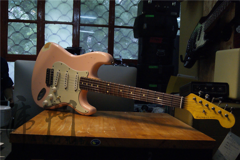 NASH GUITARS S-63 (Shell Pink) ストラト Nash S-63 Hot Pink