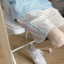 Summer dress Korean version of Hong Kong style leisure wild students neutral fashion foreign style wear sports womens shorts children tide ins