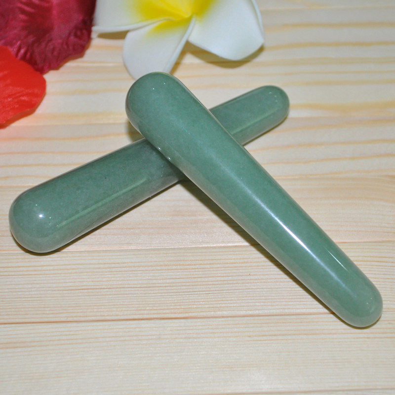 Natural jade pulling tendon stick Meridian acupoint massage stick Beauty pulling stick