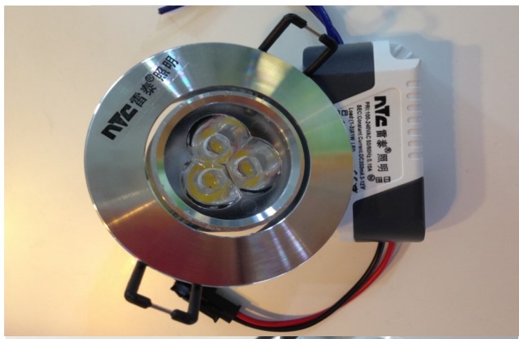 Thunder LED Daylight 5.5 hole clothing jewelry store spot light 3W small 3W hole light discount