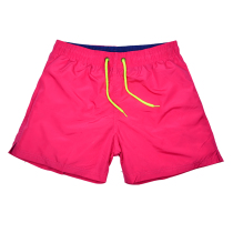 Seaside vacation leisure sports three-point shorts Beach pants mens quick-drying four-angle swimming trunks hot spring loose large size