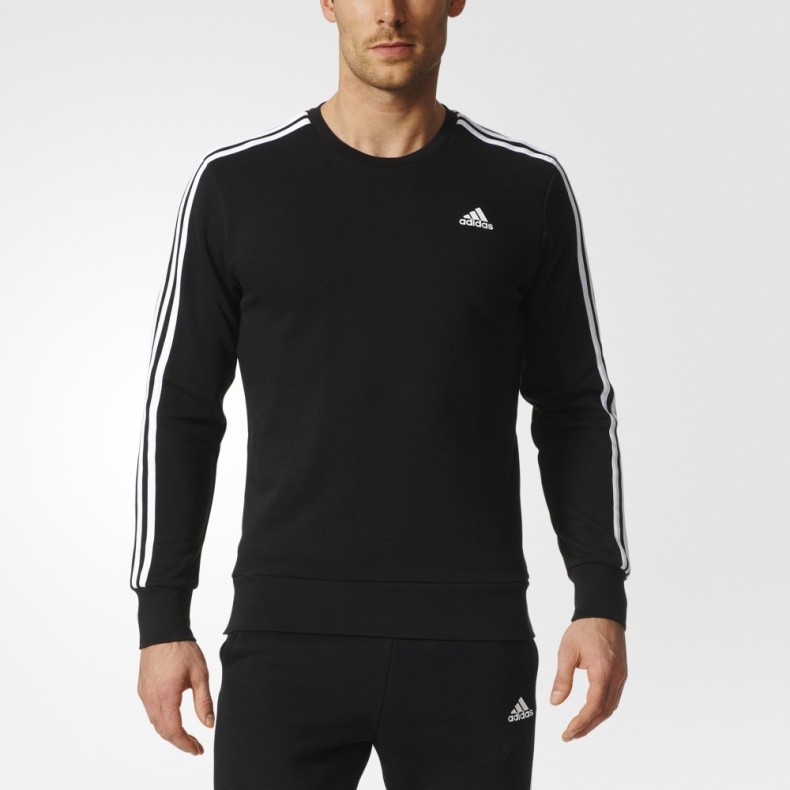 Adidas Adidas 2018 mùa xuân nam vòng cổ áo len thể thao dài tay áo thun S98803 áo thu đông nữ rẻ đẹp