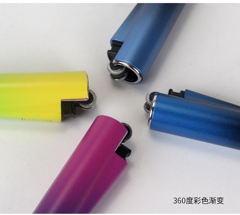 CLIPPER có thể là súng trường dốc màu trượt bánh xe loại bơm hơi nhẹ nam nylon đá lửa CP22MC bật lửa đẹp giá rẻ