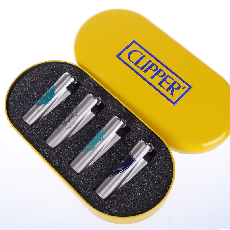 Clip súng trường nhẹ hơn đá mài đá lửa kim loại nhẹ hơn bơm hơi đá lửa sáng tạo hộp quẹt zorro của nước nào