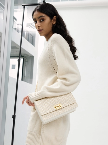 Charles&keith, летняя сумка на одно плечо, небольшая сумка, сумка через плечо