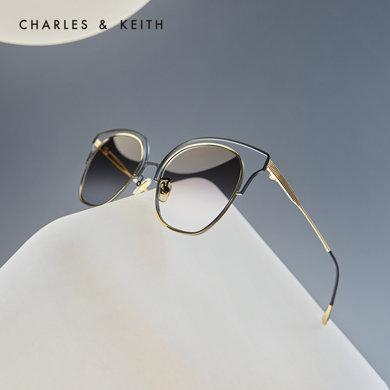 (Double 11 temporarily removed) CHARLES & KEITH gradient CK3-71280416 women's sunglasses