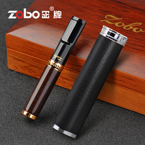 Zobo genuine solid wood cigarette nozzle filter Mens circulation type can clean the thickness of dual-use sandalwood cigarette cleaner cigarette holder