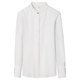 Professional white shirt women's long-sleeved chiffon top 2024 spring and autumn new fashion temperament new bottoming stand-up collar shirt