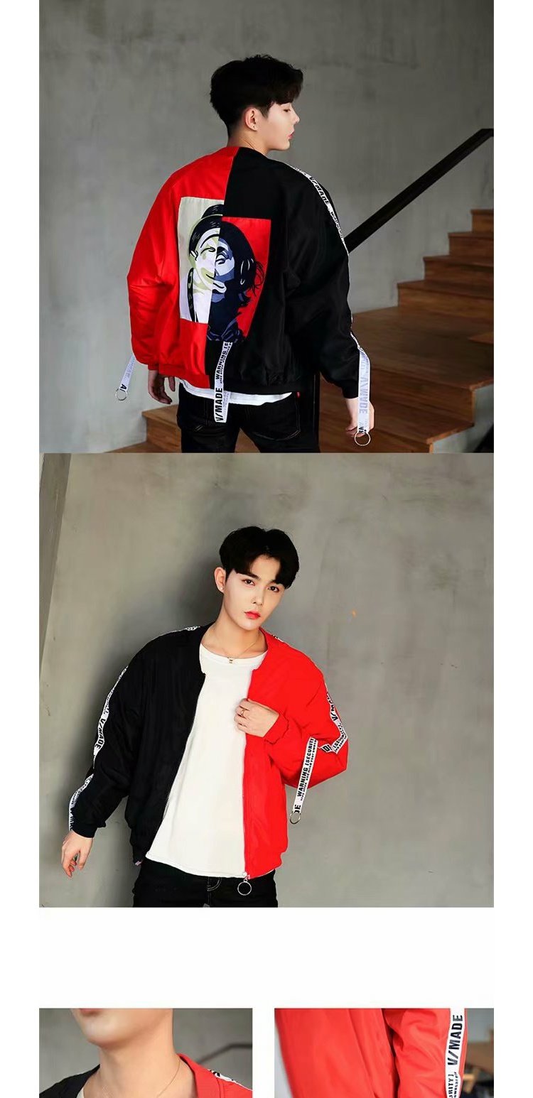 Cotton nam thủy thủ thương hiệu sinh viên lỏng áo khoác cotton mùa đông quần áo ấm bf phong cách Harajuku béo béo hip hop áo khoác áo khoác nam hàng hiệu