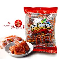 Sichuan Terrific Zhengzong windmill cart big knife meat spicy strips 268g * 5 10 sacks of spicy Chongqing with nostalgic snack snack