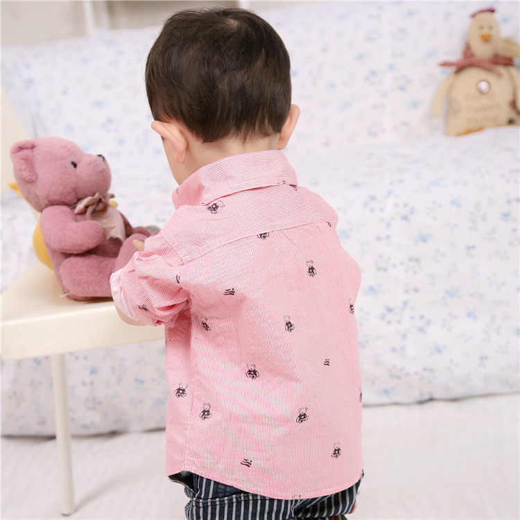 Chemise garcon à manche longue - Ref 2073225 Image 24