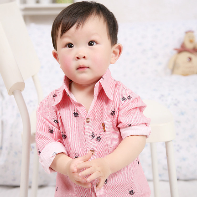 Chemise garcon à manche longue - Ref 2073225 Image 22