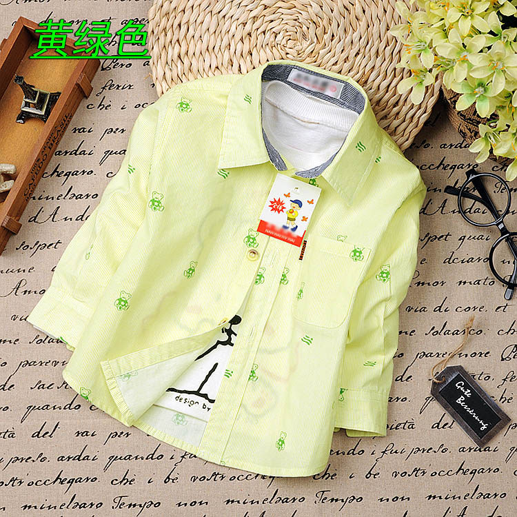 Chemise garcon à manche longue - Ref 2073225 Image 38