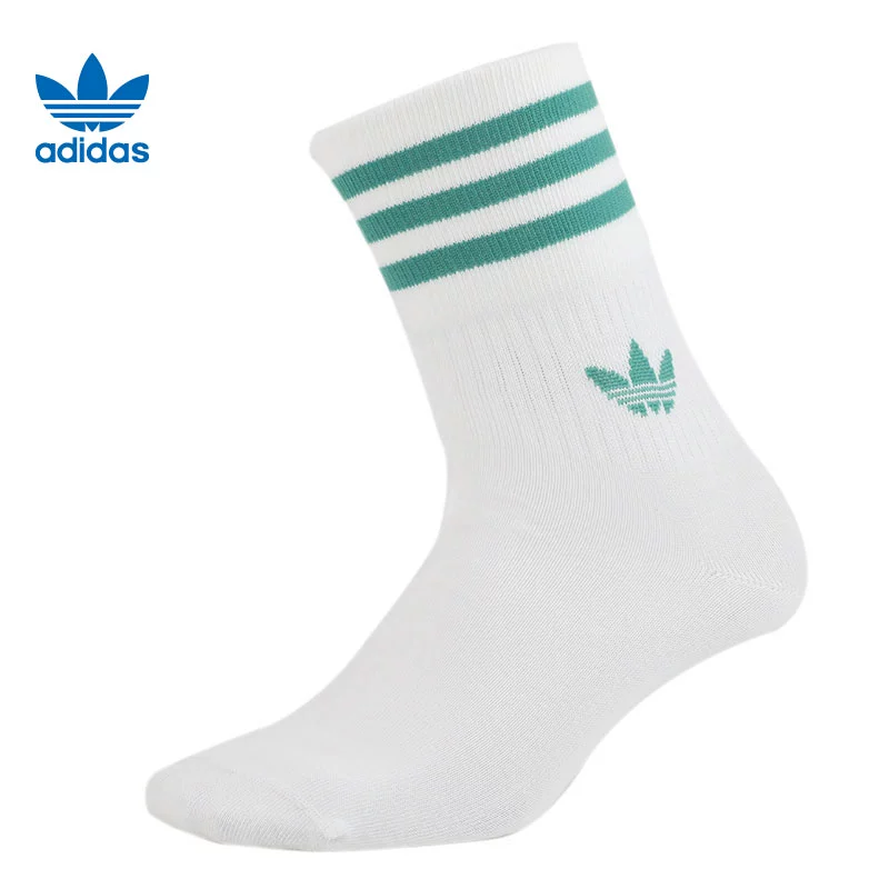 Trang web chính thức của Adidas chính thức ủy quyền clover 2020 mùa xuân nam và nữ vớ thể thao giản dị ba đôi FM0639 - Vớ thể thao