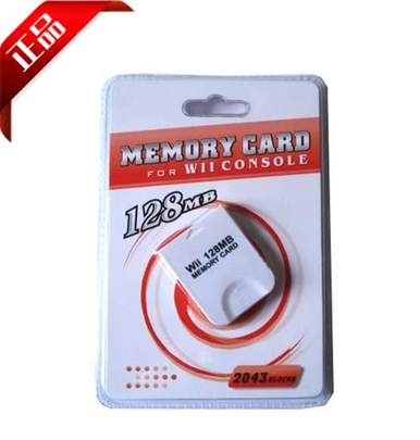 Wii 128M Memory Card Memory Card Wii NGC 128MB Memory Card WII Memory Card compatible with NGC