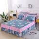 Yu Xuân ngủ bông bedspread bông giường váy mảnh duy nhất của bông và giường bông đặt 1.5m1.8 tờ Mega dày Hàn Quốc - Váy Petti