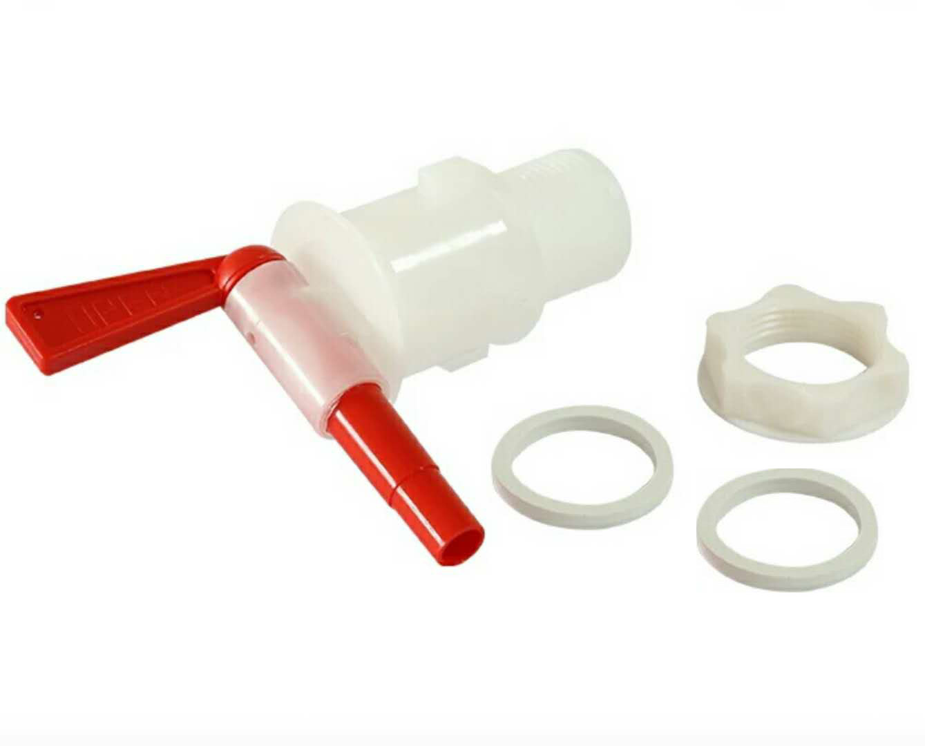Fermentation bucket faucet brewing tool