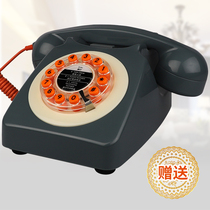 Antique telephone European-style retro home landline Old-fashioned Button Themed Hotel Phone One Key Redial