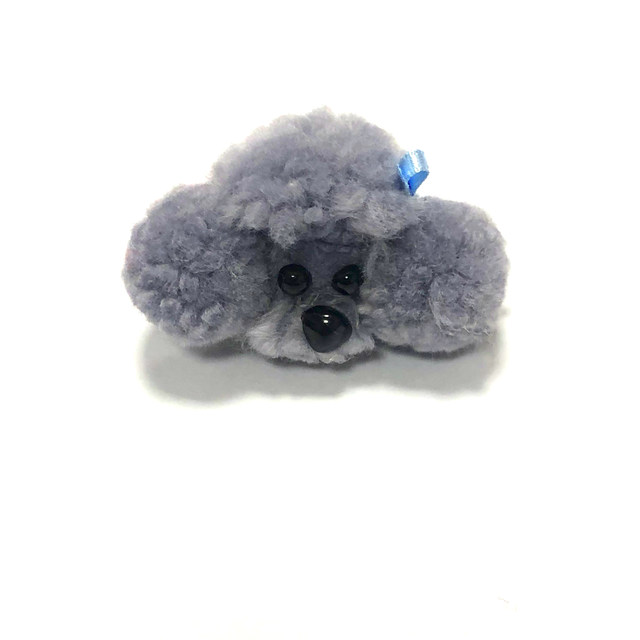 Peasbox Teddy Poodle Plush Headwear Dog headwear ນໍາເຂົ້າຈາກຍີ່ປຸ່ນ headband hair clip