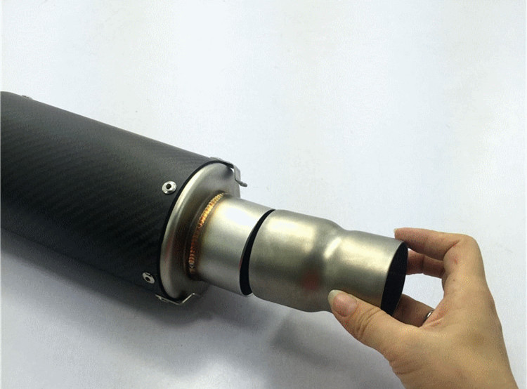 Xe máy sửa đổi giao diện ống xả 60MM sang 51MM nối ống 60MM kết nối giao diện chuyển - Ống xả xe máy tiêu pô xe máy