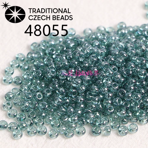 Импортные прозрачные стеклянные бусины ручной работы, браслет, ожерелье, аксессуары, DIY