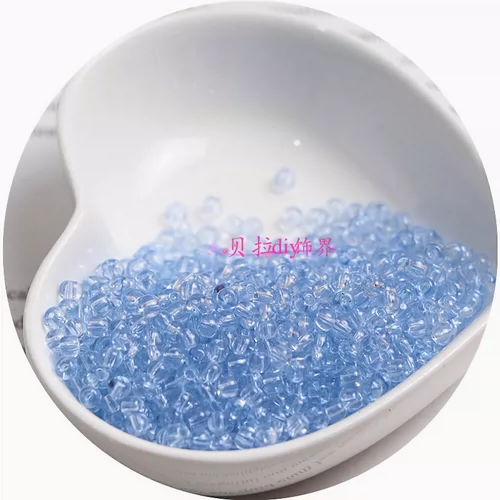 Высококачественные прозрачные бусины ручной работы, ожерелье и браслет, цепочка, аксессуар, аксессуары, 3мм