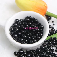 Черный, на возраст 3-8 лет, 8mm, 10 грамм