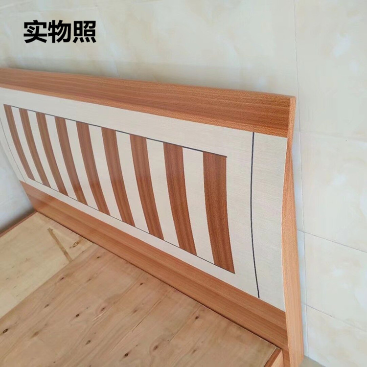 Quảng Châu, Phật Sơn, giường đôi tất cả các bảng giường gỗ 1,2m 1,5 m 1,8 m đồ nội thất cho thuê giá rẻ - Giường bộ giường ngủ