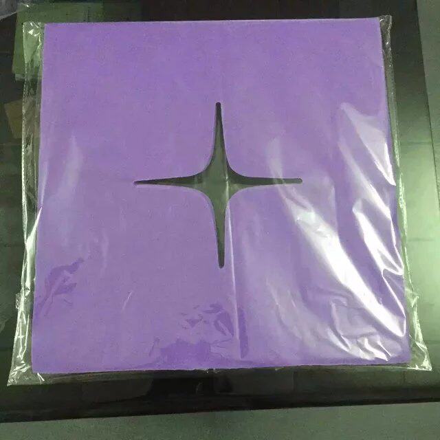 Disposable hole towel beauty salon massage mattress face towel lying pillow towel non-woven bed towel cross hole 100 sheets